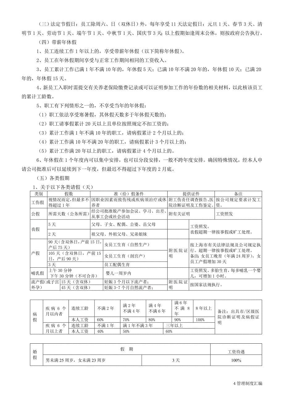 (2020年)企业管理制度管理制度汇编某某某年版草案某某某0621_第5页