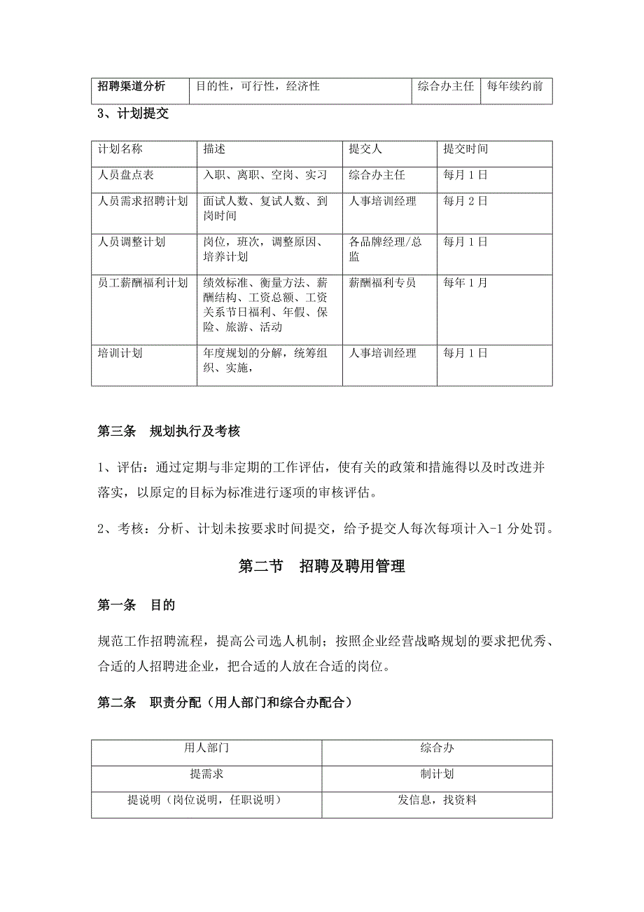 (2020年)企业管理制度第五部分人力资源管理制度_第3页