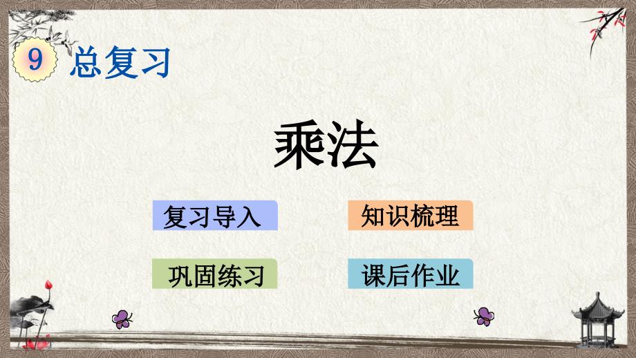 北京课改版一年级上册数学《 9.1 乘法》教学课件_第1页