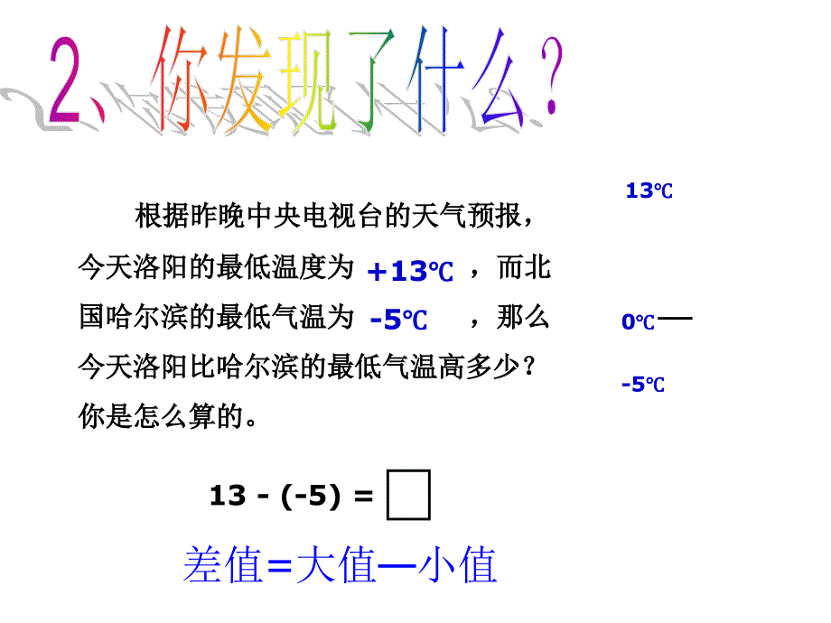七年级数学上册1.3.2有理数的减法课件_第3页
