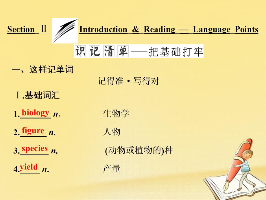 高中英语Module4GreatScientistsSectionⅡIntroduction&ampamp;Reading-LanguagePoints课件外研版必修4_第1页