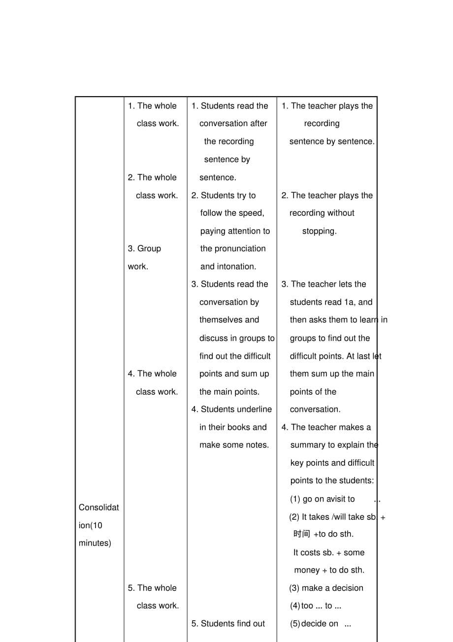 (完整版)最新仁爱版英语八年级下册Unit6Topic1SectionA教学设计_第5页