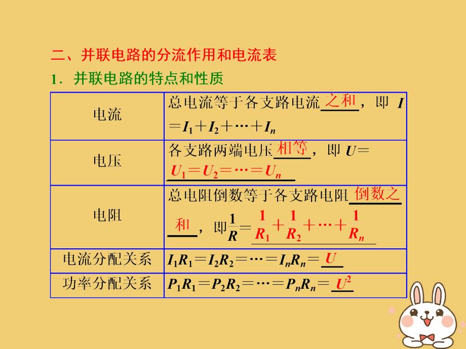 高中物理第3章恒定电流第4节串联电路和并联电路课件鲁科版选修3-1_第4页