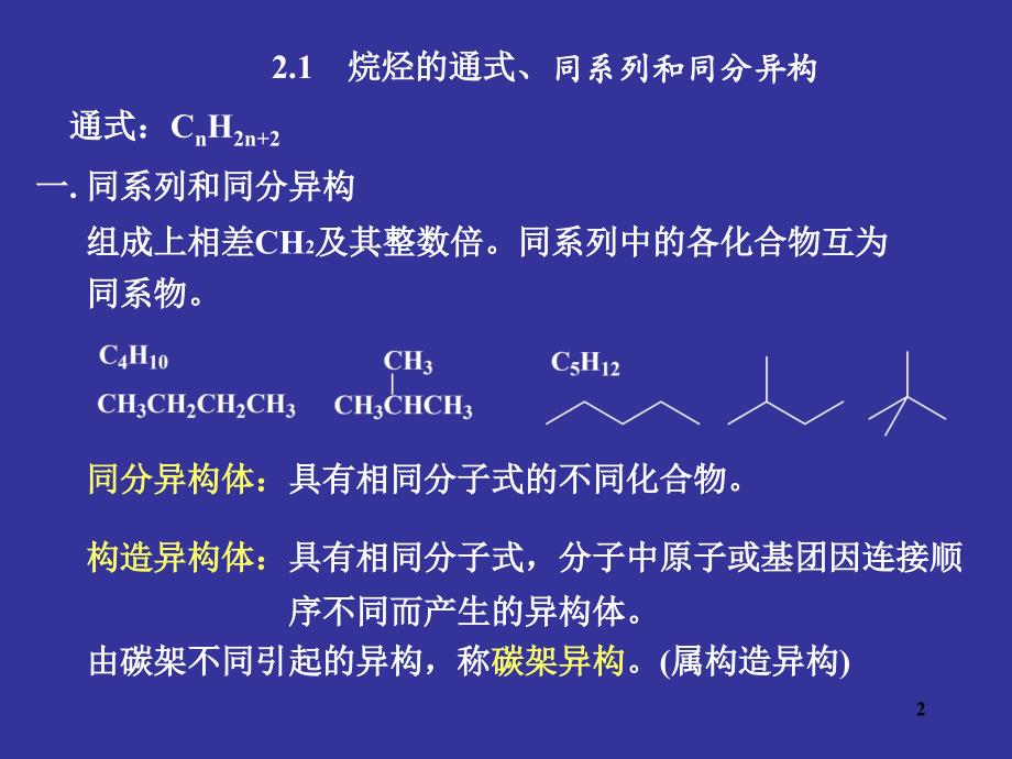 高中化学烷烃与环烷烃-烷烃（三）课件_第2页