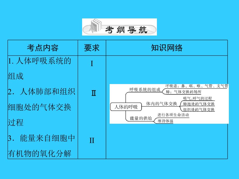 中考生物基础复习第四章第二讲人体的呼吸课件_第2页