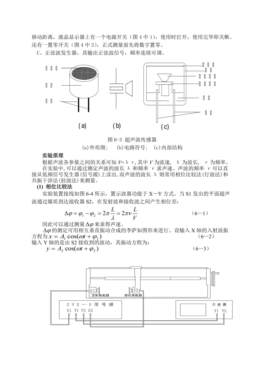 实验六 声速的测定_第3页