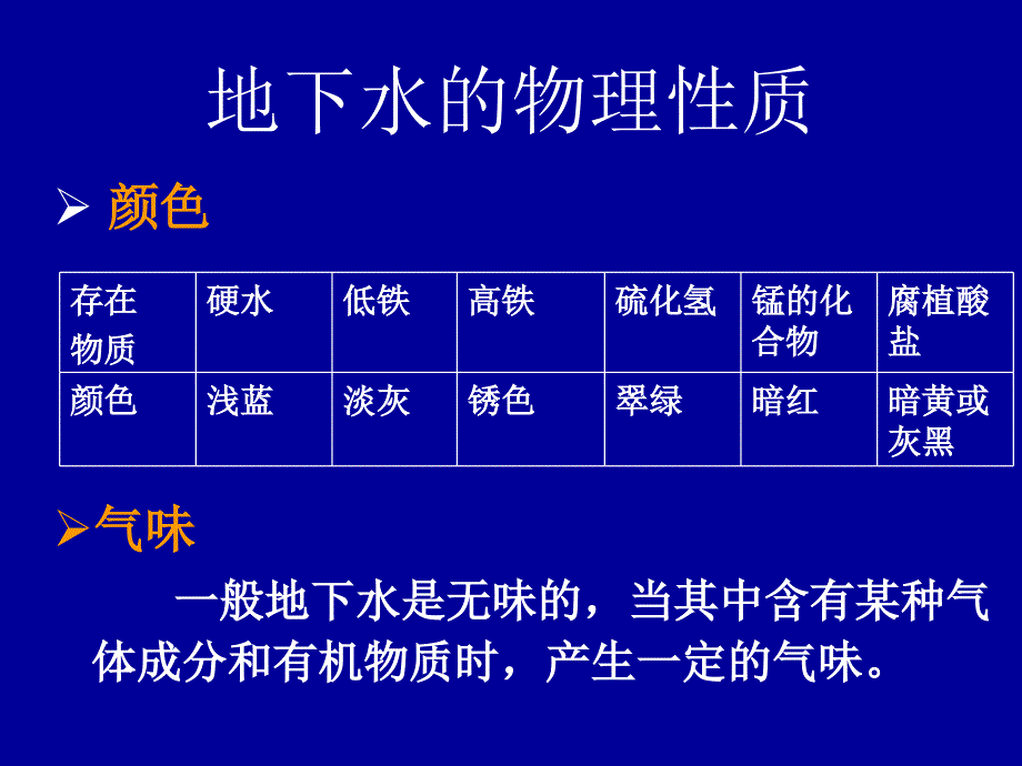 {环境管理}水文地质王维平第三章地下水的理化性质与水质污染_第4页