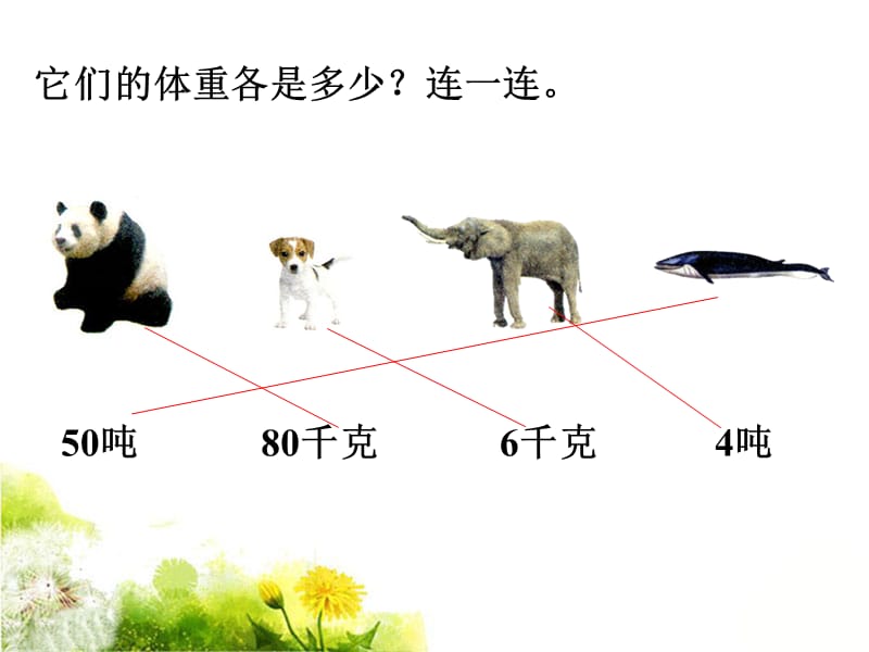 想想做做2千米和吨_第1页