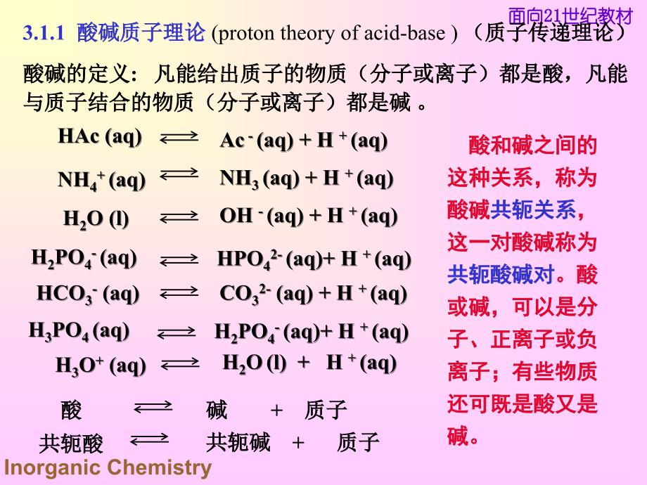 无机化学课件酸碱反应与沉淀反应课件教程文件_第4页
