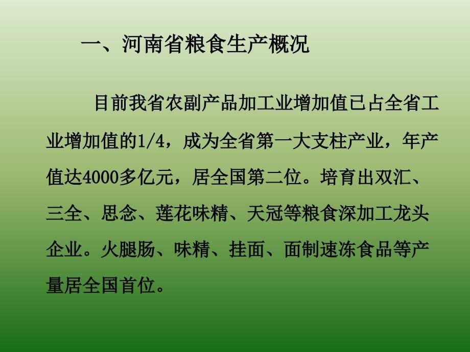 {生产管理知识}某某某年某某粮食生产形势_第5页