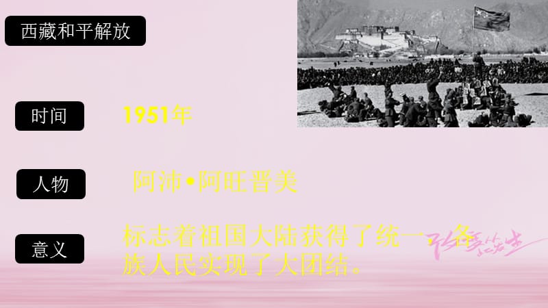 八年级历史下册第一单元中华人民共和国的成立和巩固复习课件1新人教版_第4页