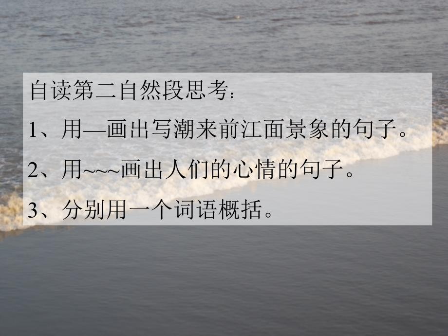 人教版小学语文四年级上册《观潮》执教课件_第4页