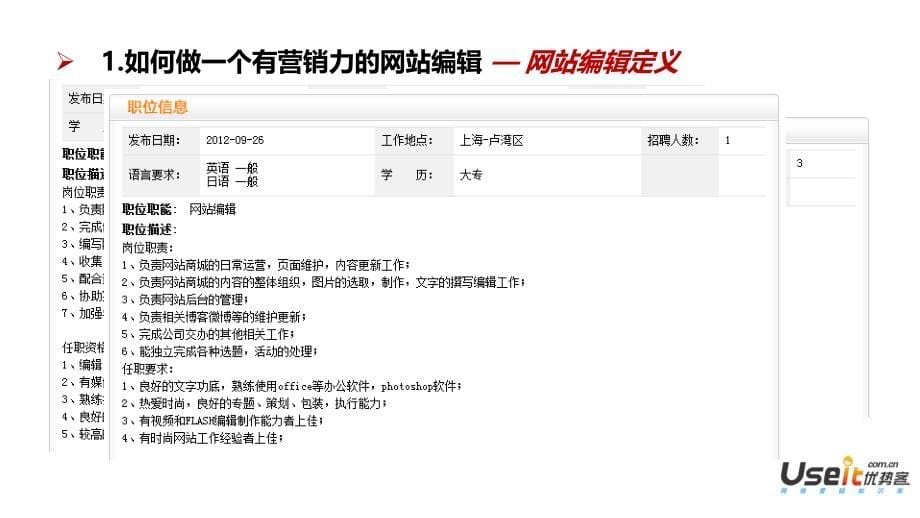 {企业通用培训}从零开始学网站编辑网站编辑经典讲义零基础培训要点_第5页