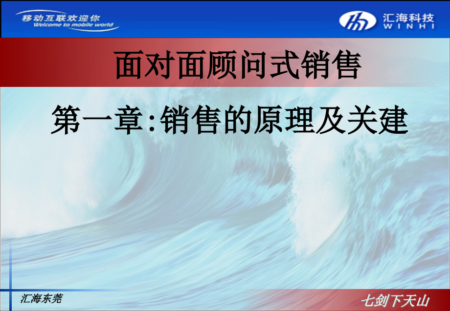 {营销培训}汇海公司面对面顾问式销售培训_第4页