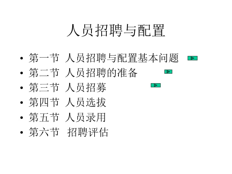 {人力资源招聘面试}人员招聘与配置PPT37页_第2页