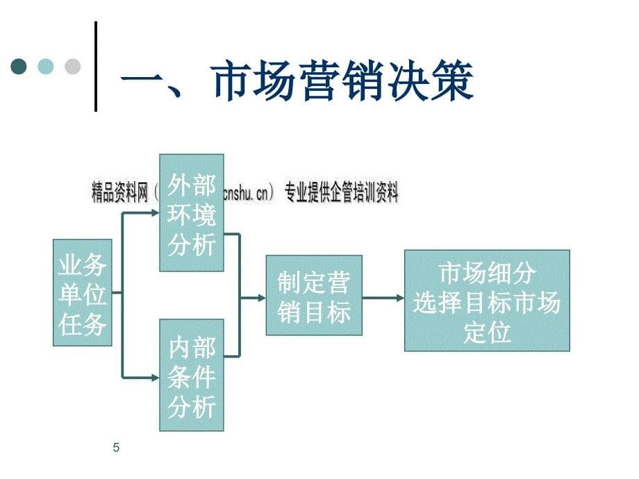 {营销策略}市场营销策略市场细分与目标市场研讨_第5页