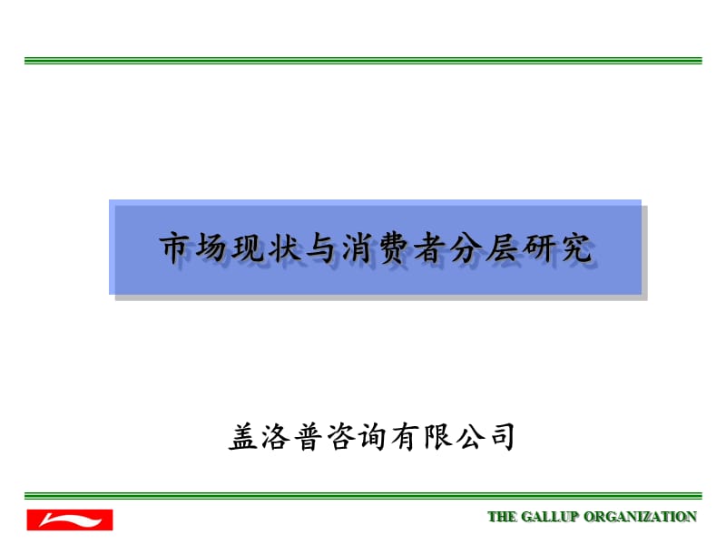 {消费者行为分析}某体育用品公司市场现状与消费者分层研究_第1页