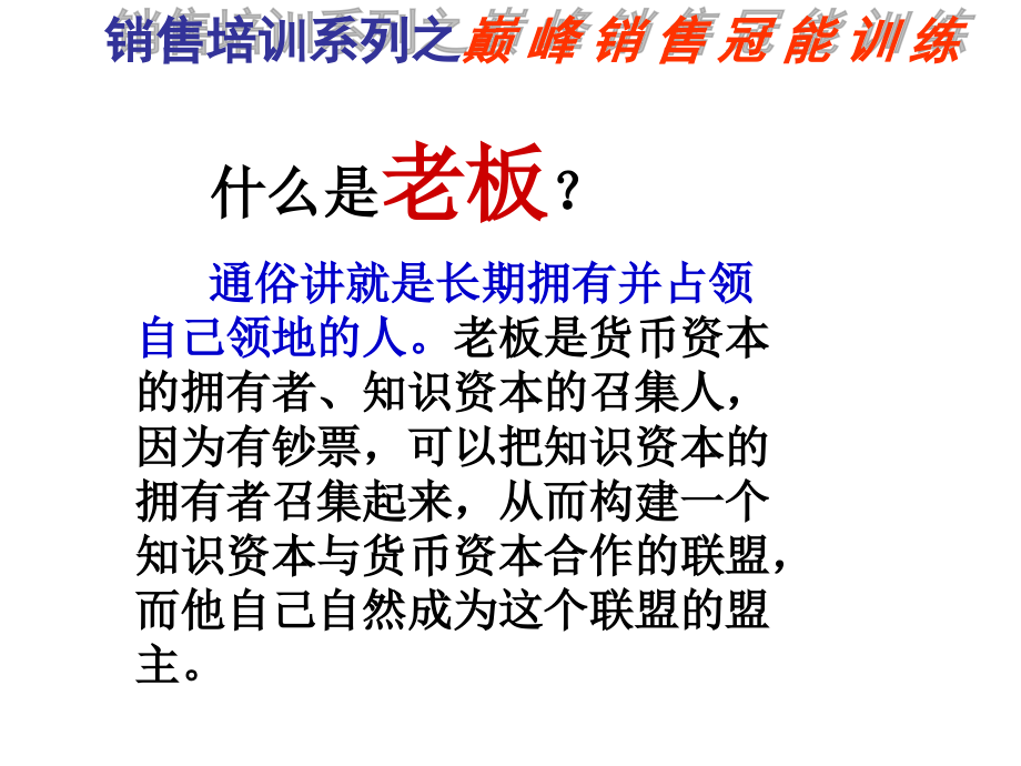 {营销策略培训}巅峰销售冠能特训某市金蓝盟林慧熙学习版_第3页