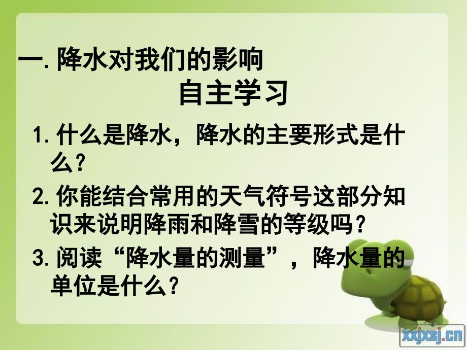 六年级上第三章第三节降水和降水的分布课件_第3页