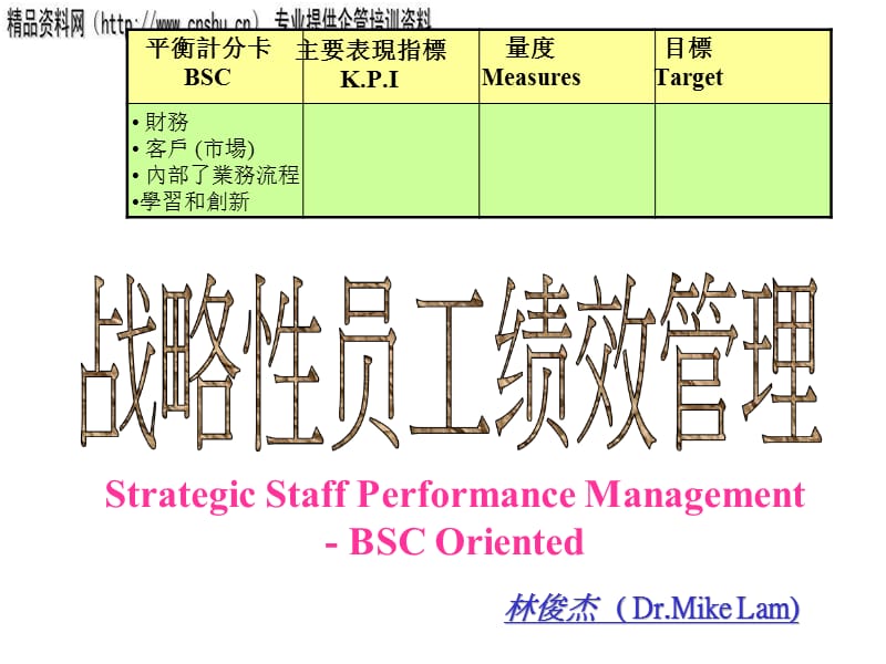 {员工管理}烟草企业BSC导向的战略性员工绩效管理系统_第1页