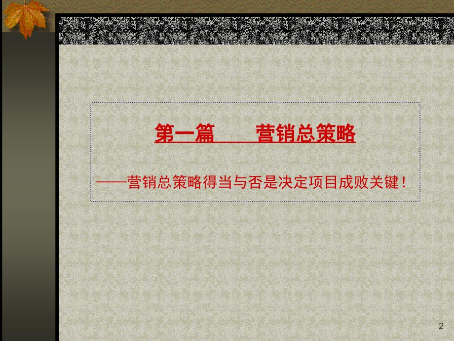 {营销方案}中航观澜项目营销总纲代理商方案_第2页