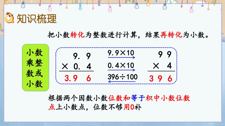 北京课改版五年级上册数学教学课件 1.3 整理与复习_第3页