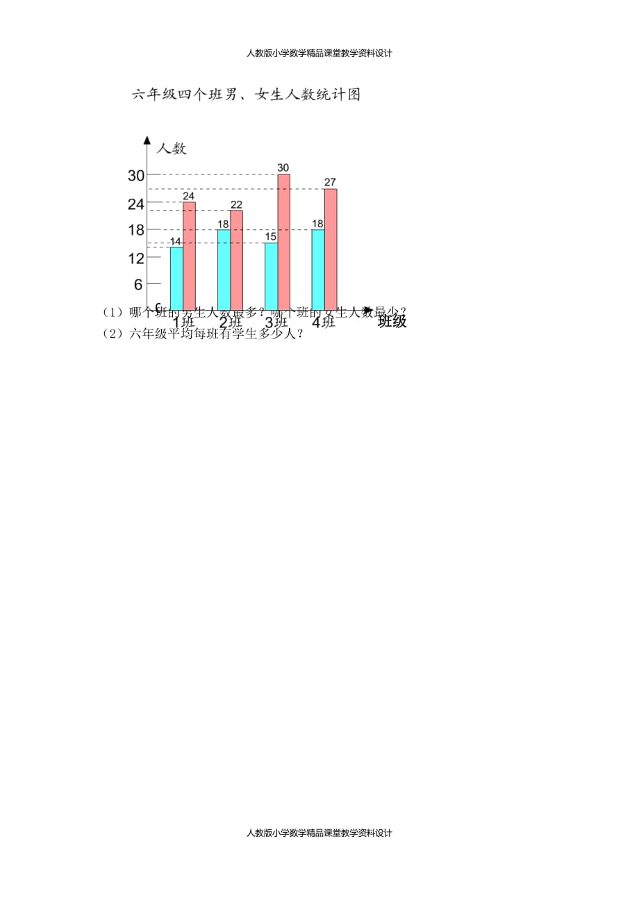 最新 精品人教版数学4年级下册课课练-8.4 练习二十三_第2页