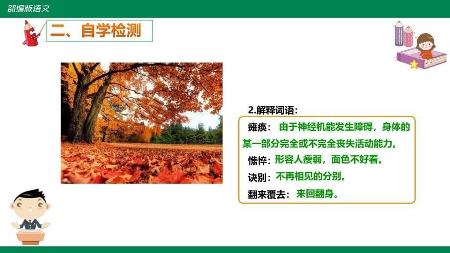 备课易-初中语文七年级上册《秋天的怀念》课件_第5页