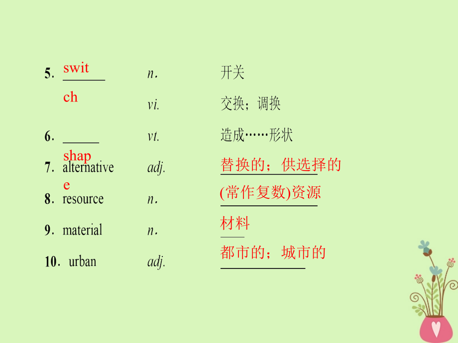 高三英语一轮复习Module1LifeintheFuture课件外研版必修4_第4页