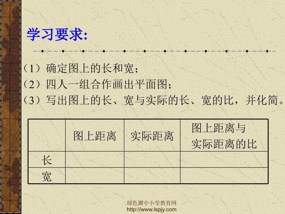 六年级数学下册二 正比例和反比例7 比例尺课件_第5页