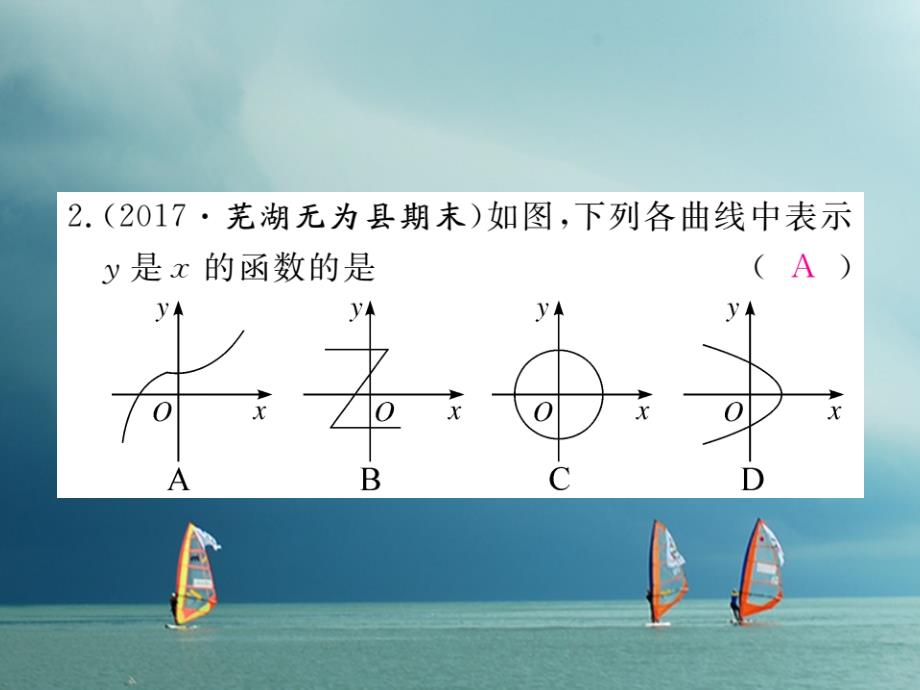 安徽省春八年级数学下册第19章一次函数19.1.2函数的图象第1课时函数的图象练习课件（新版）新人教版_第3页