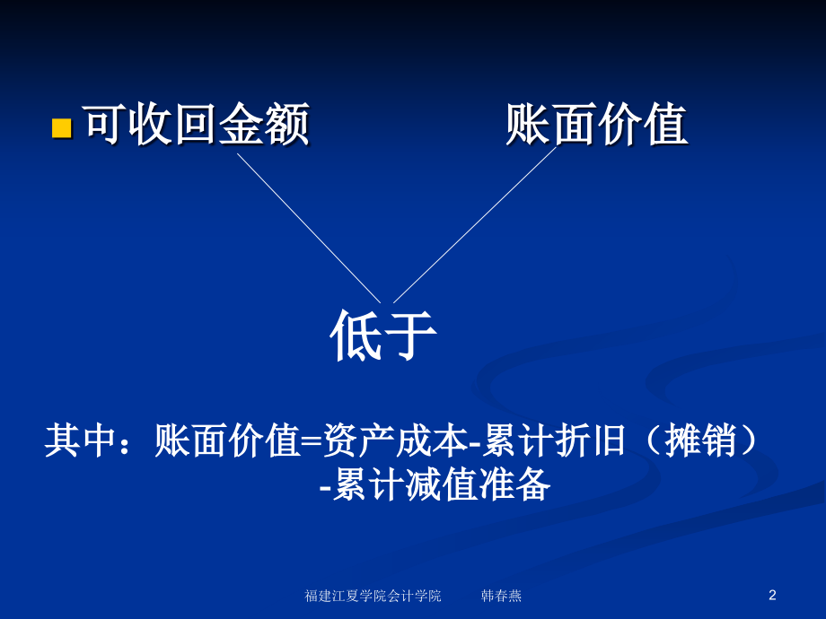 {管理信息化EAM资产管理}资产管理及资产减值管理知识分析_第2页