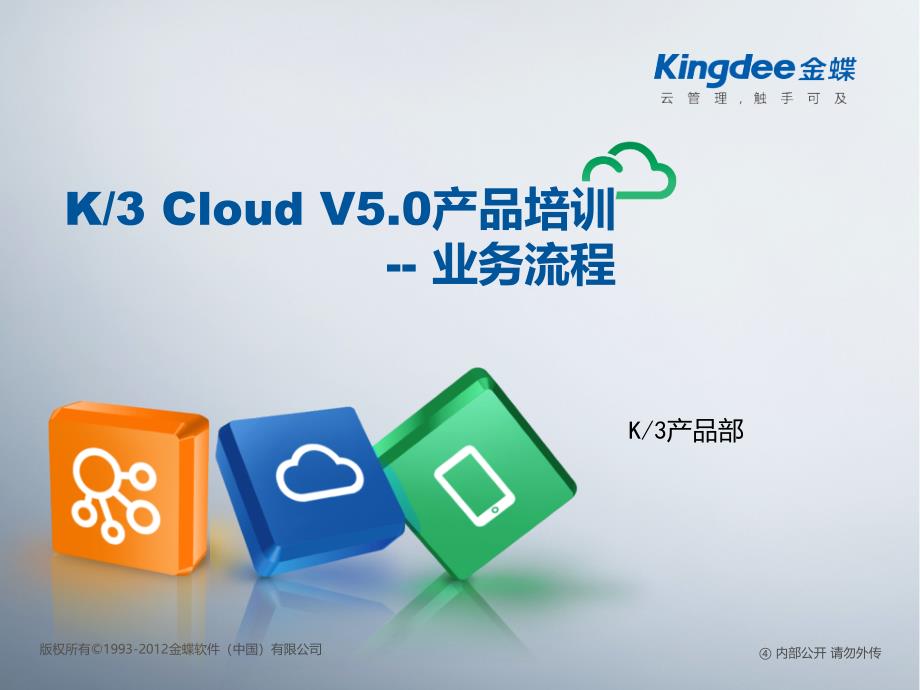 {管理信息化BPM业务流程}K3CloudV50产品培训BOS领域业务流程_第1页