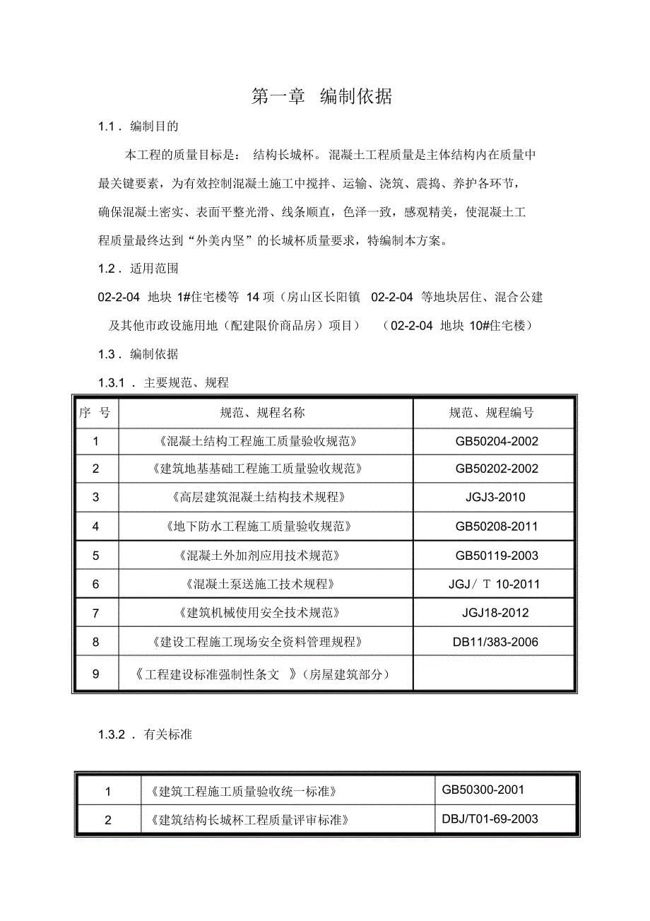 地上溷凝土施工方案[文摘]_第5页