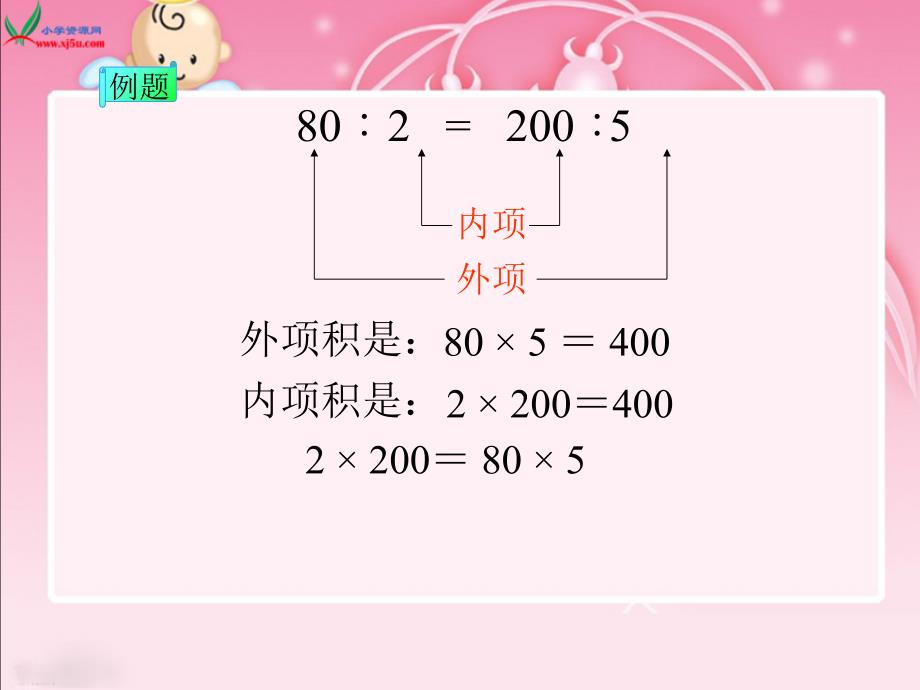 六年级数学下册第一课时比例的基本性质课件_第3页