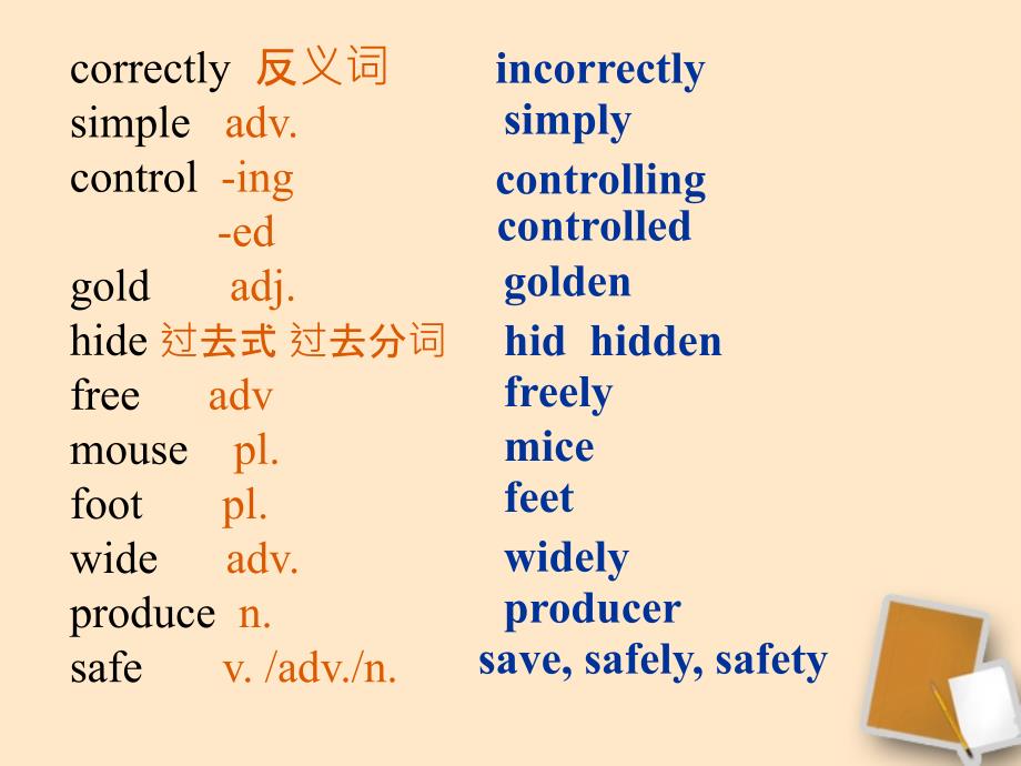 八年级英语下册Unit3复习课件牛津版_第4页