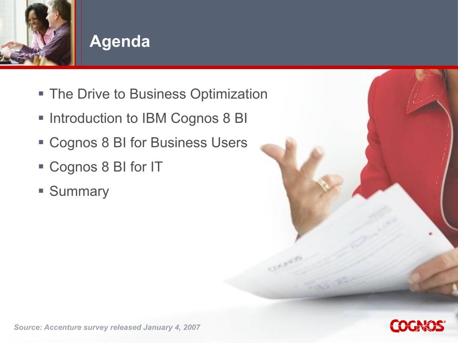 {管理信息化BI商务智能}Cognos8BIOverview_第2页