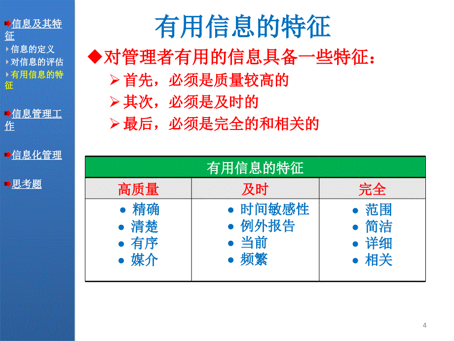 {管理信息化信息化知识}04信息与信息化管理_第4页