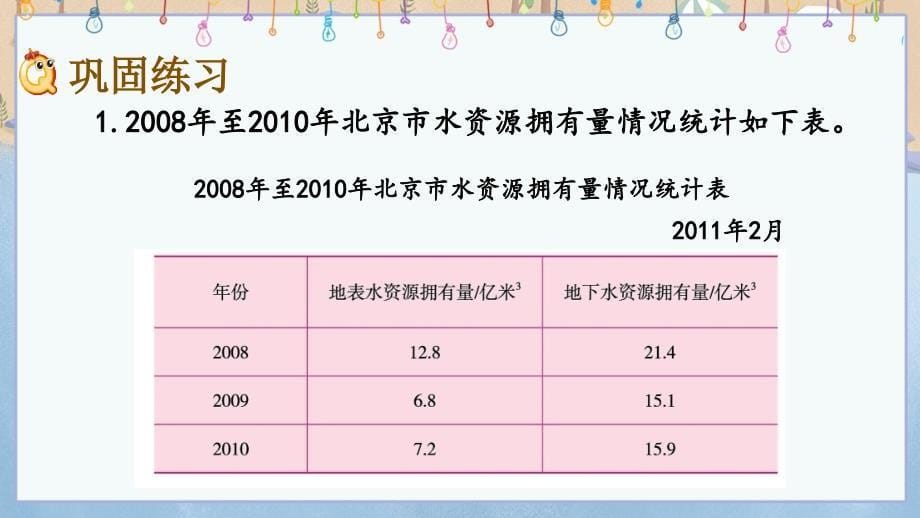 北京课改版五年级上册数学教学课件 4.3.2 练习十七_第5页