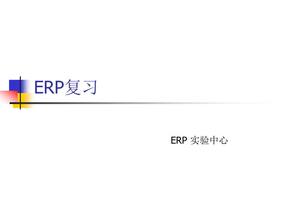 {管理信息化ERPMRP}ERP系统的实施与应用_第1页