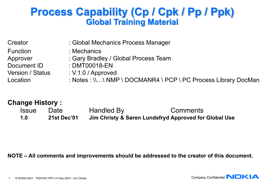 {管理信息化BI商务智能}processcapabilityCP,CPK,PPK)_第1页
