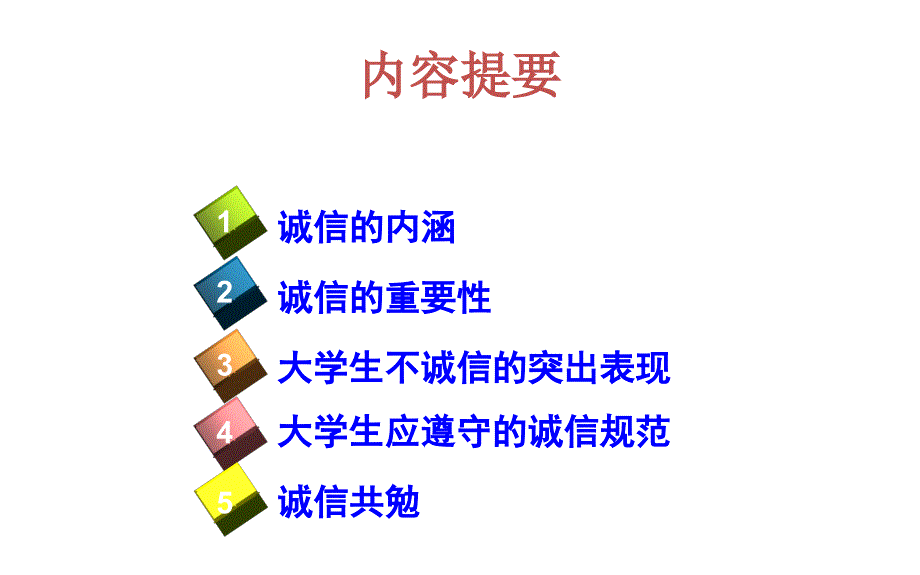 大学生诚信教育PPT_第2页