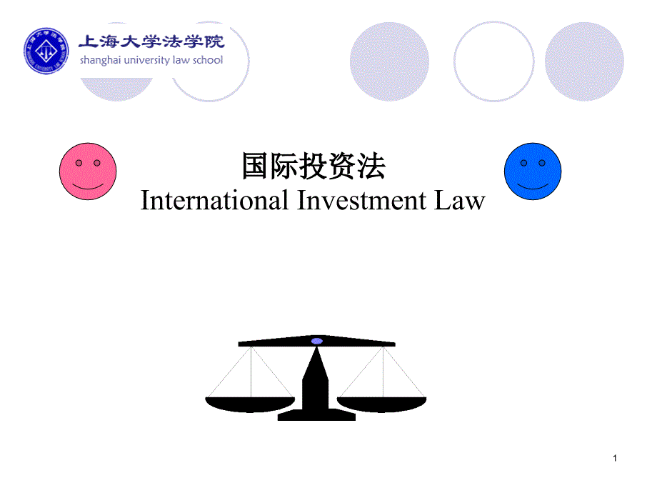 国际投资法第一章基本理论资料教程_第1页