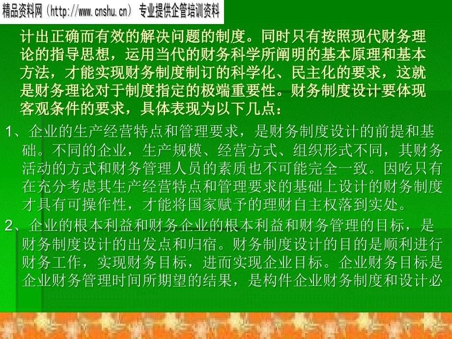 {财务管理制度}日化行业企业内部财务制度设计_第5页