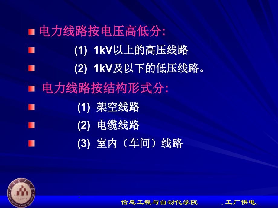 工厂供电第6章 电力线路ppt课件_第4页