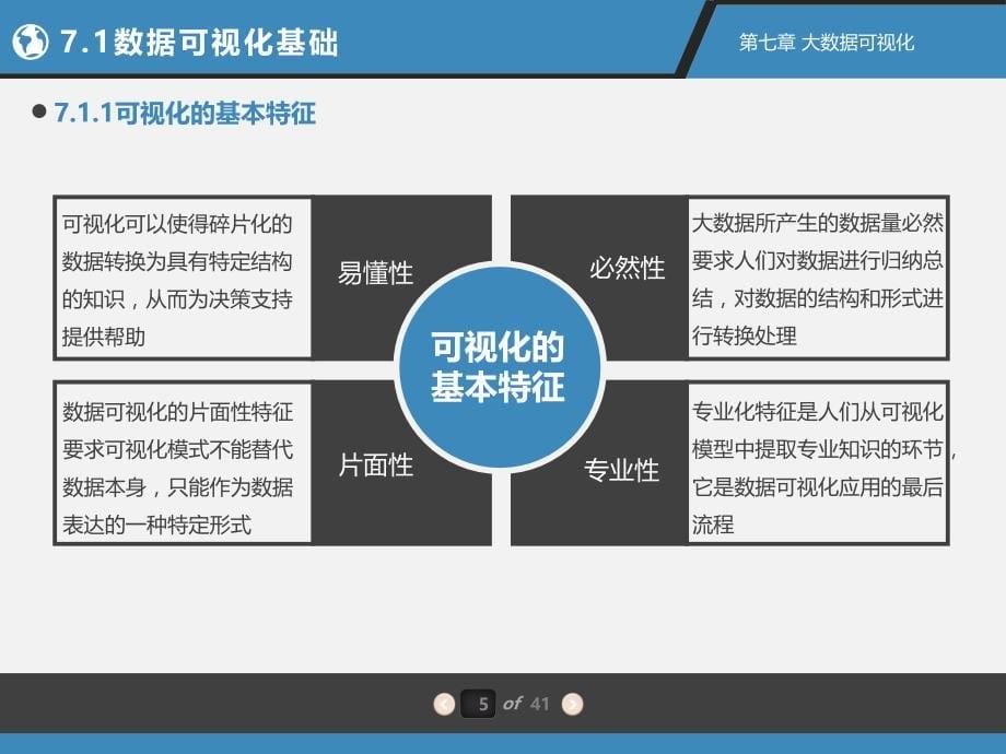 {管理信息化大数据分析}大数据配套PPT之八第7章大数据可视化_第5页