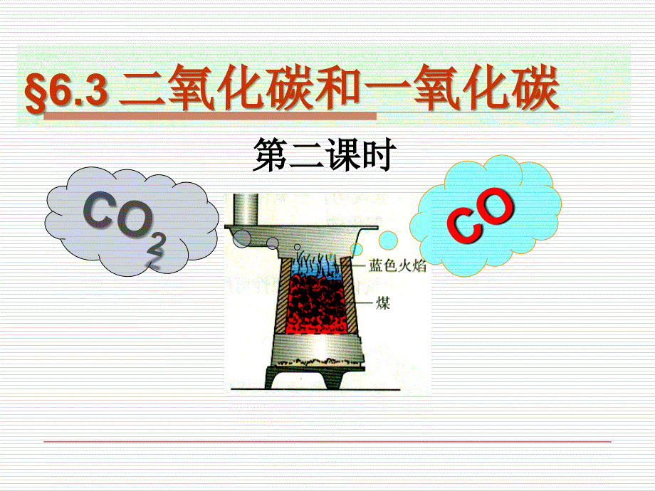 化学：二氧化碳和一氧化碳⑵课件（人教新课标九年级）_第1页