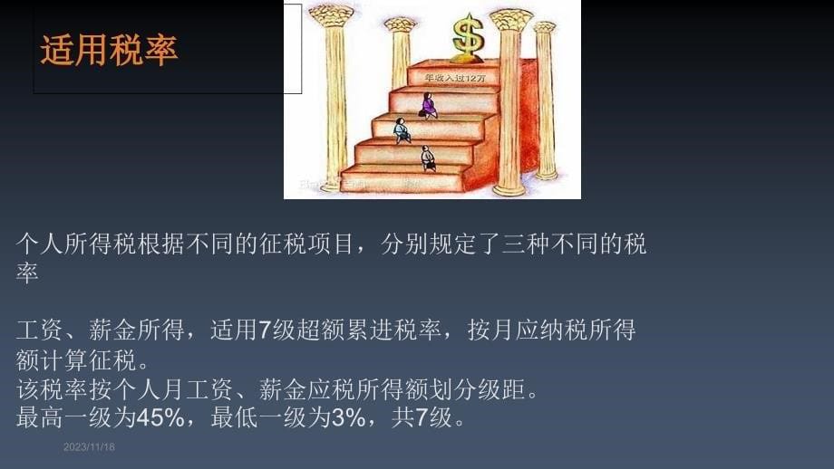 工资薪金（个人所得税）教学教材_第5页