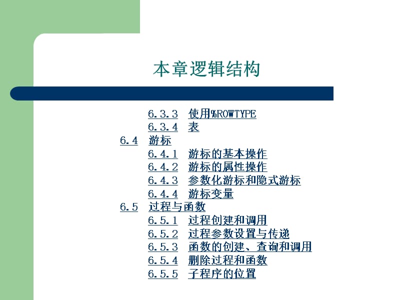 {管理信息化ORACLE}Oracle10g入门与提高第6章PLSQL程序设计_第3页