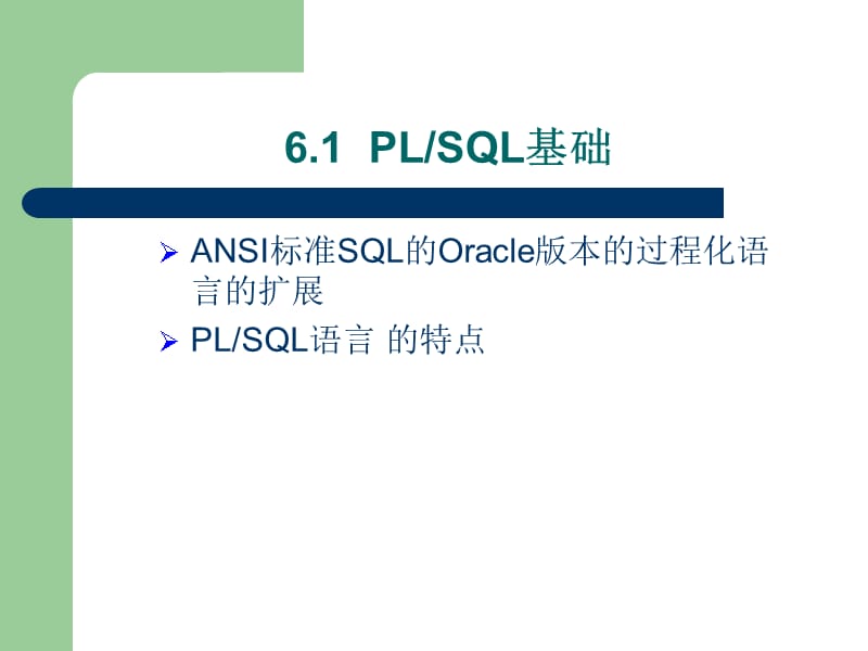 {管理信息化ORACLE}Oracle10g入门与提高第6章PLSQL程序设计_第5页